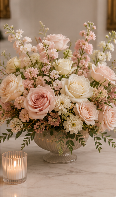 Soft Pink Bliss Arrangement